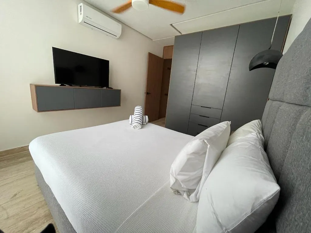 2 Bed Elegant Apt Aldea Zama Great Location Apartment Tulum