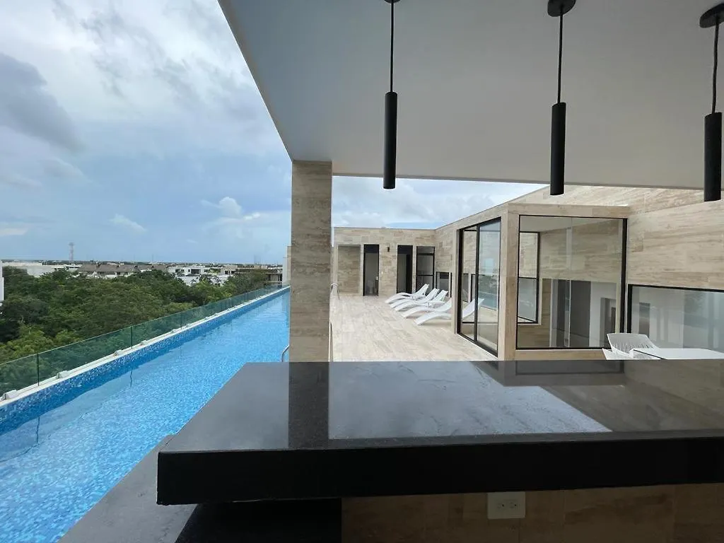 2 Bed Elegant Apt Aldea Zama Great Location Apartment Tulum 0*,