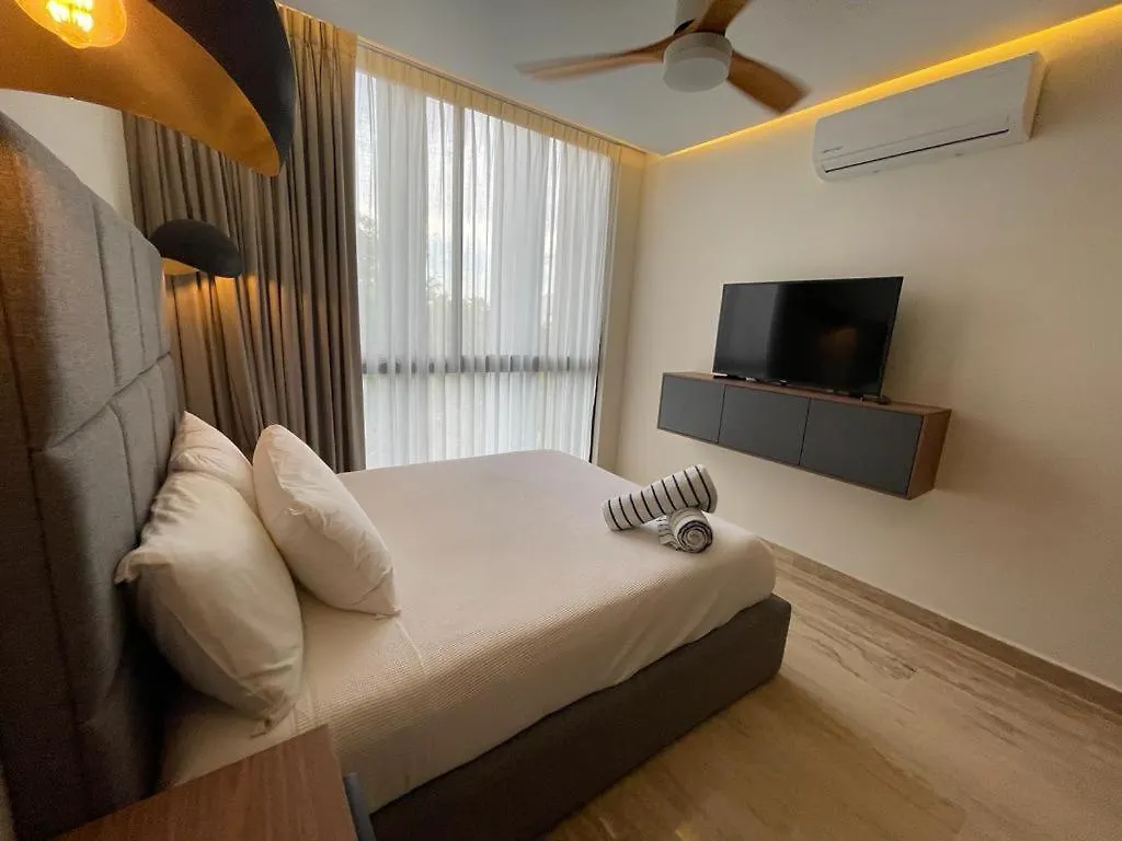 2 Bed Elegant Apt Aldea Zama Great Location Apartment Tulum Mexico
